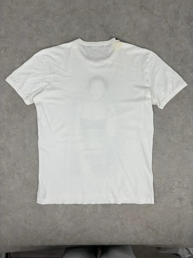 SS2010 Dolce & Gabbana White Monica Belluci Portrait T-Shirt PXrsUbi 4