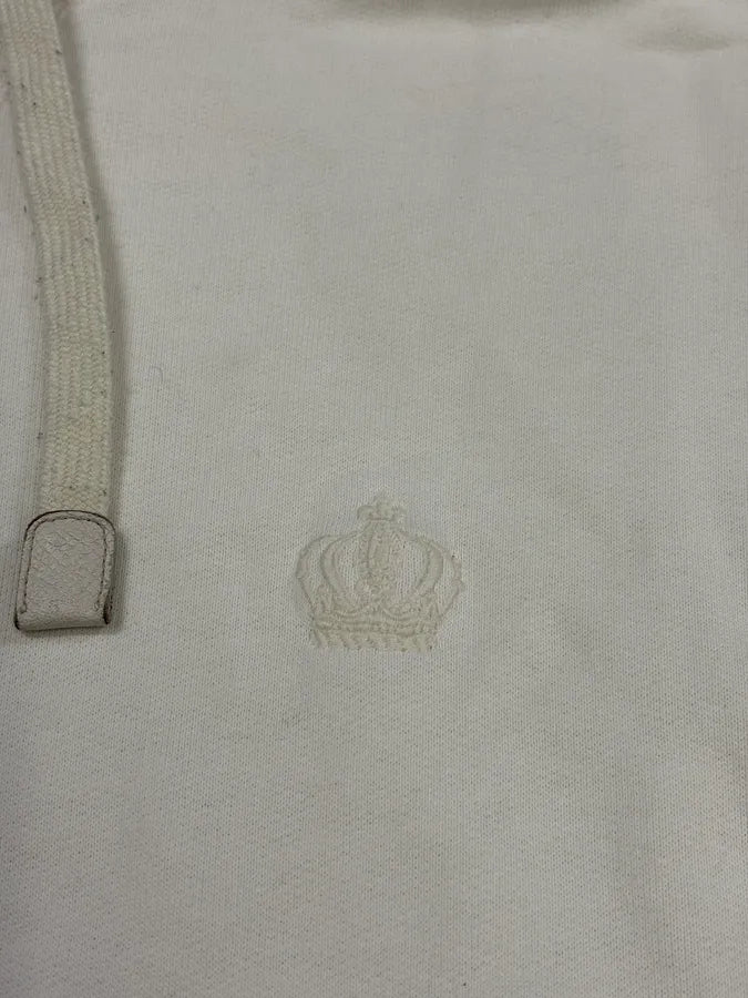 Dolce & Gabbana White Crown Hoodie LZHsmWO 6