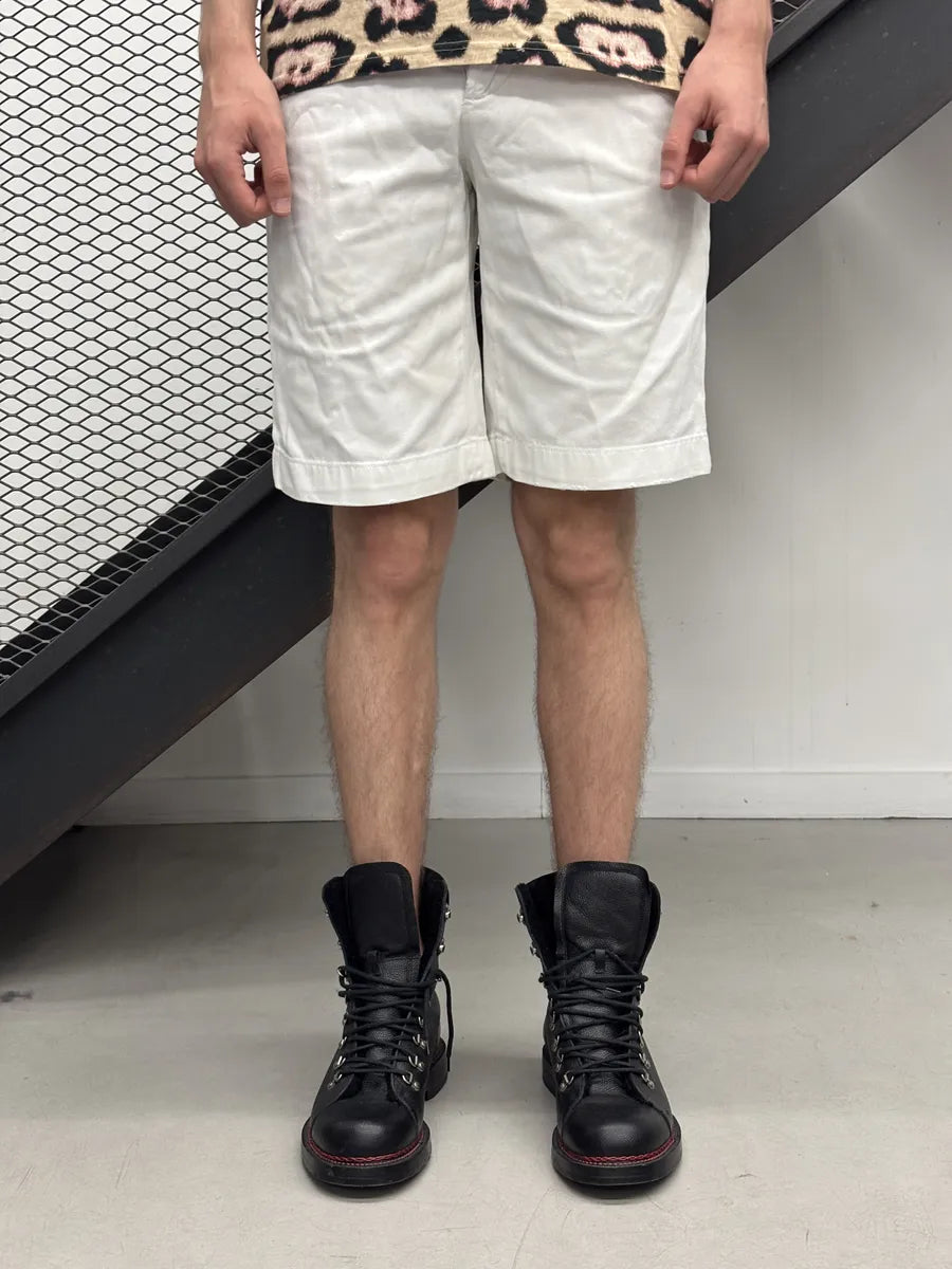 SS2007 Dolce & Gabbana White Shorts gIlZLzd 0