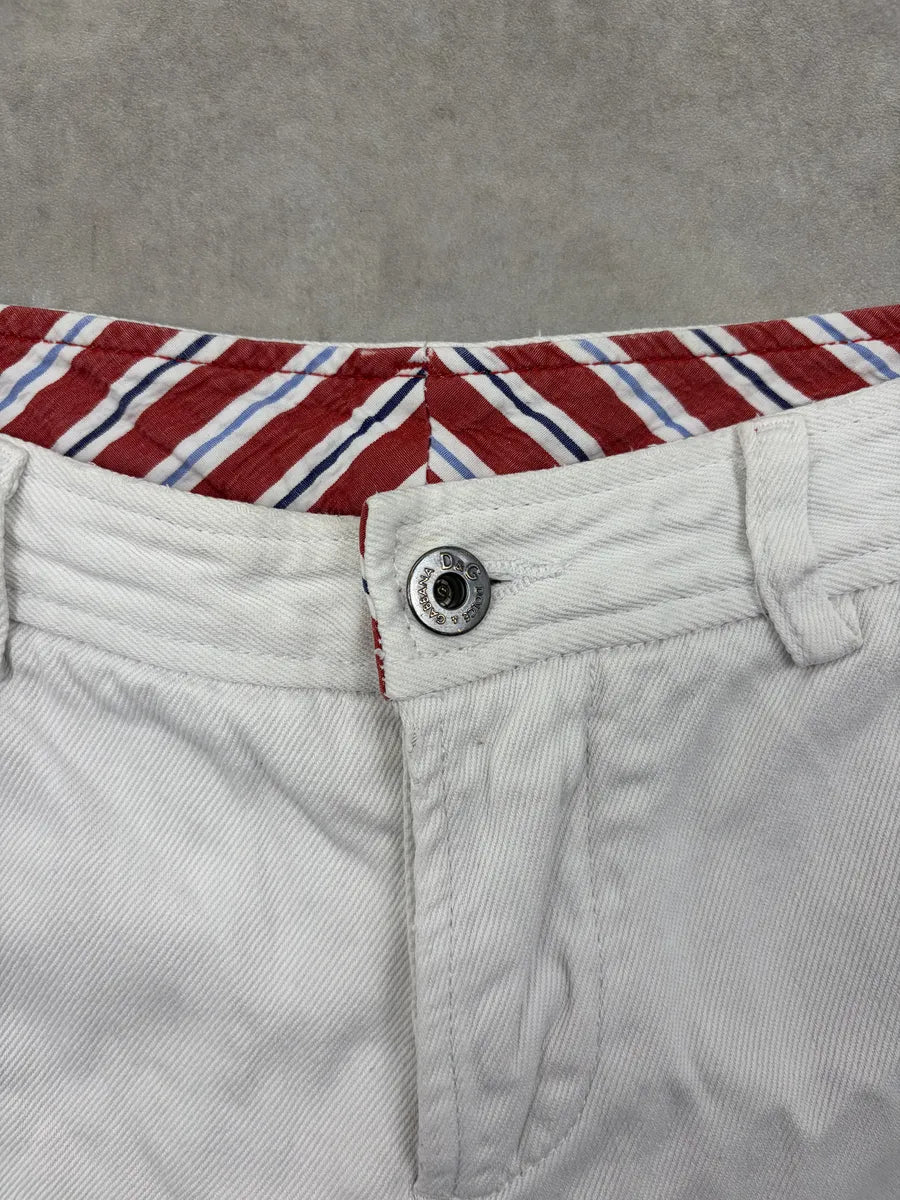 SS2007 Dolce & Gabbana White Shorts gIlZLzd 8
