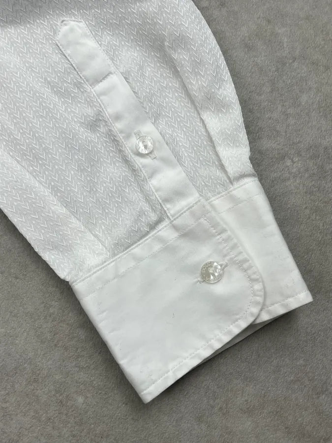 Dolce & Gabbana White Double Layered Shirt MONNSJl 11