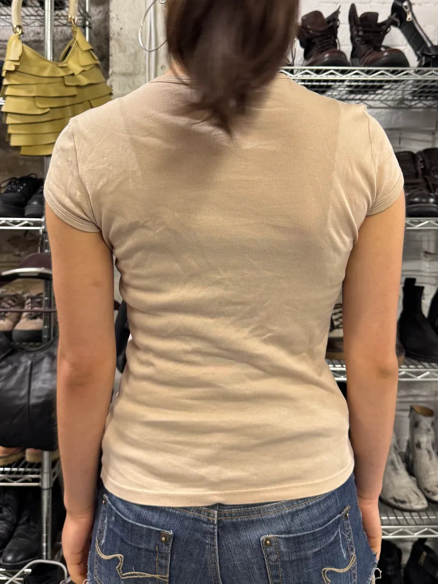 Dolce & Gabbana Wild Beige T-shirt (XS) BiLmaHu 1