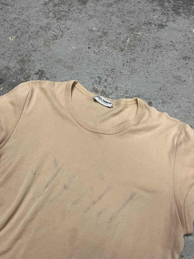 Dolce & Gabbana Wild Beige T-shirt (XS) BiLmaHu 3