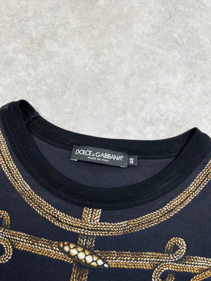 AW2017 Dolce & Gabanna Army Navy Napoleon T-Shirt vrOjpYu 9