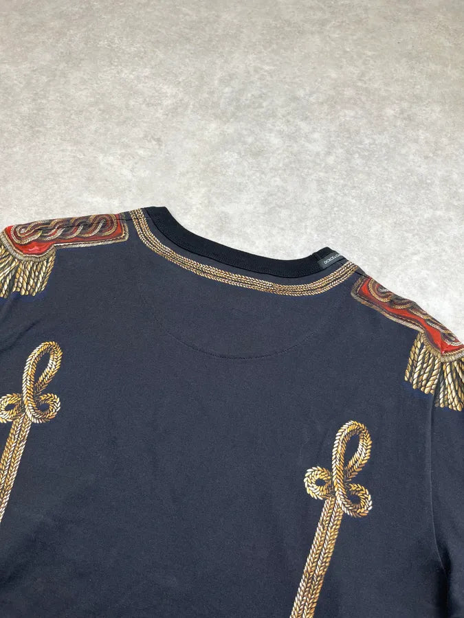 AW2017 Dolce & Gabanna Army Navy Napoleon T-Shirt vrOjpYu 5
