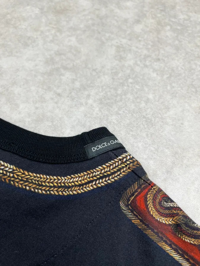 AW2017 Dolce & Gabanna Army Navy Napoleon T-Shirt vrOjpYu 8