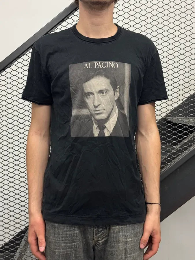 Dolce & Gabbana Black Al Pacino Photo T-Shirt dctohZk 1