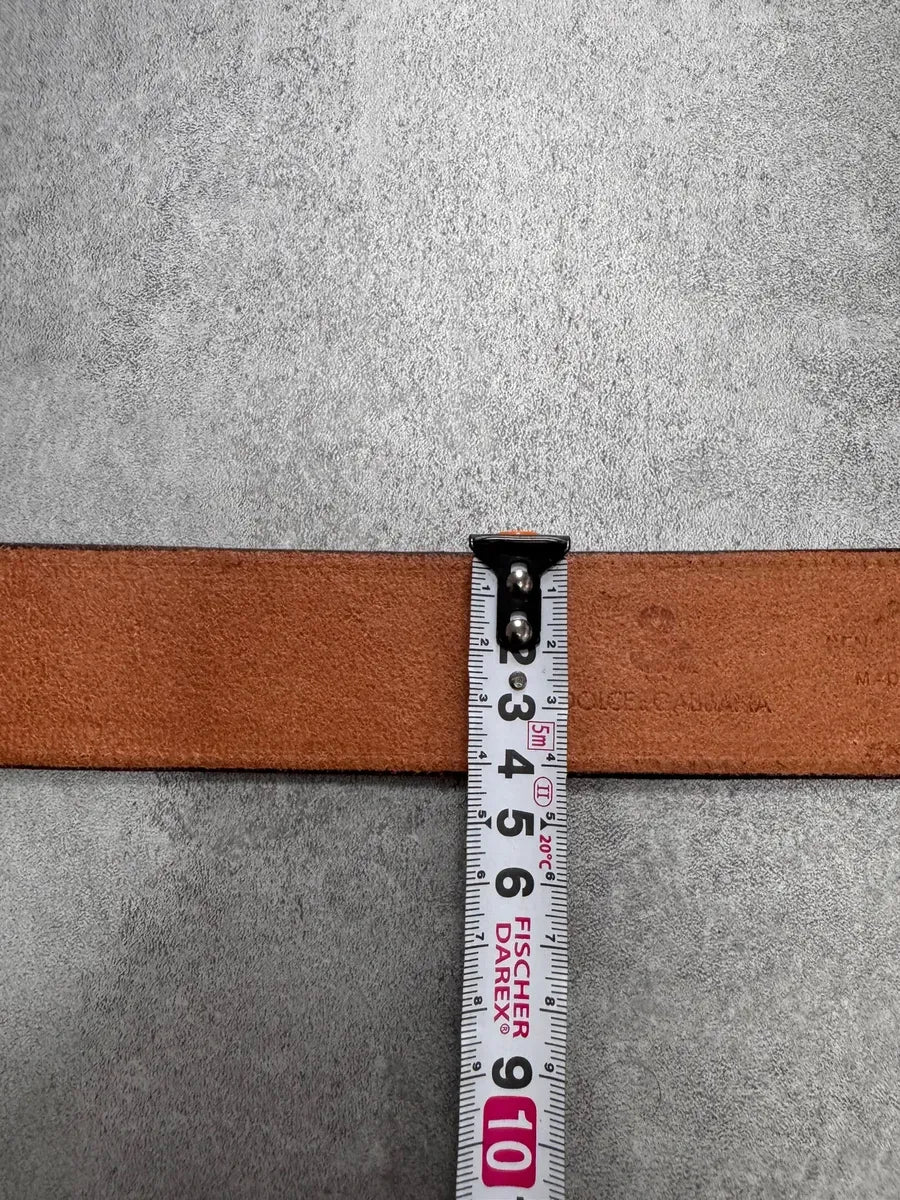 Dolce & Gabbana Brown Leather Belt MwbDXgH 3