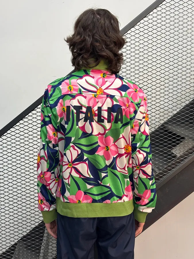 2000s Dolce & Gabbana Green Floral Zip-up Jacket  AAFNzxU 2