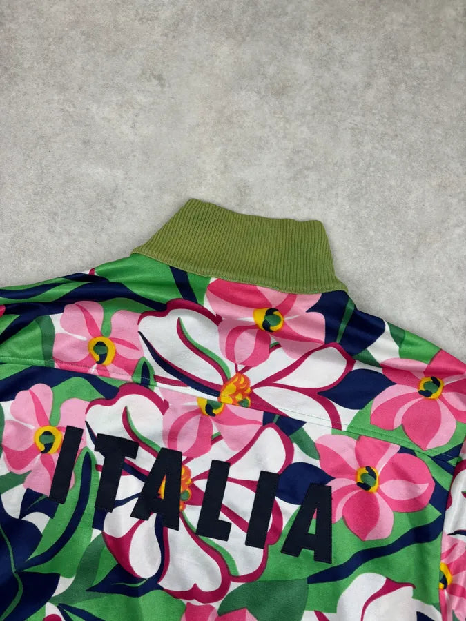 2000s Dolce & Gabbana Green Floral Zip-up Jacket  AAFNzxU 5