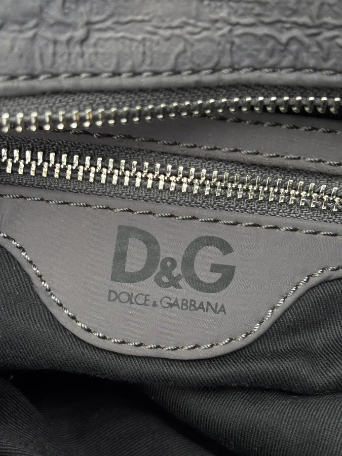 AW2010 Dolce Gabbana Grey Lily Glam Bag  Voiqsyw 13