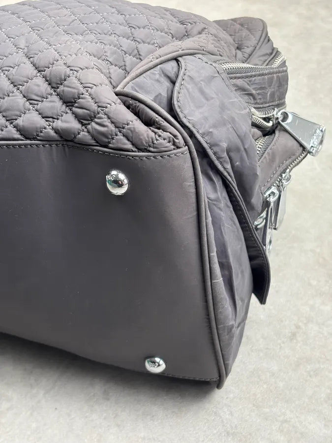 AW2010 Dolce Gabbana Grey Lily Glam Bag  Voiqsyw 11