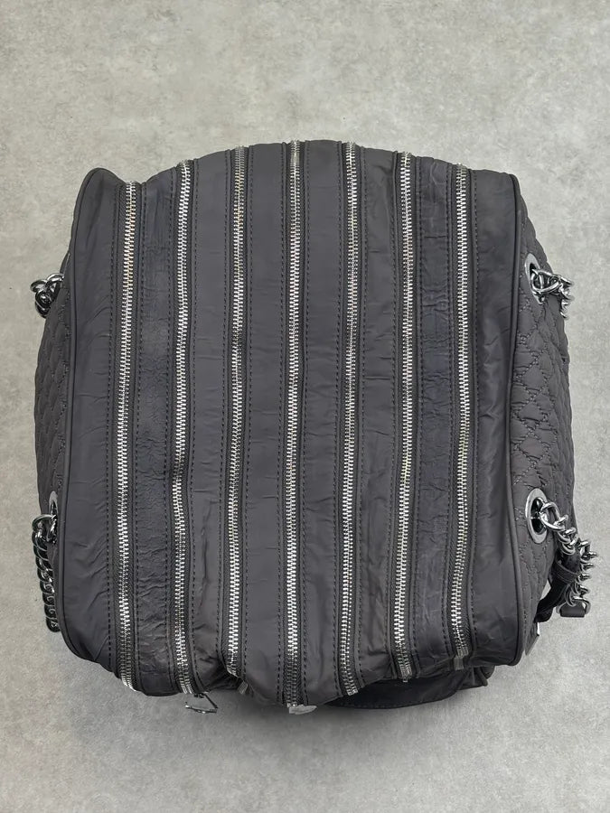 AW2010 Dolce Gabbana Grey Lily Glam Bag  Voiqsyw 3