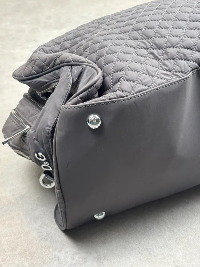 AW2010 Dolce Gabbana Grey Lily Glam Bag  Voiqsyw 10