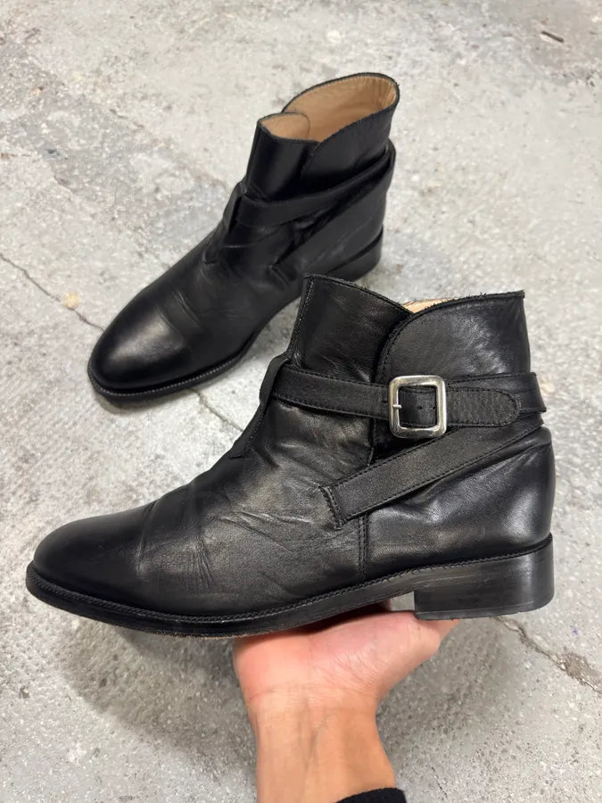 Dolce Vintage Black Leather Boots (43eu/us9.5) 2