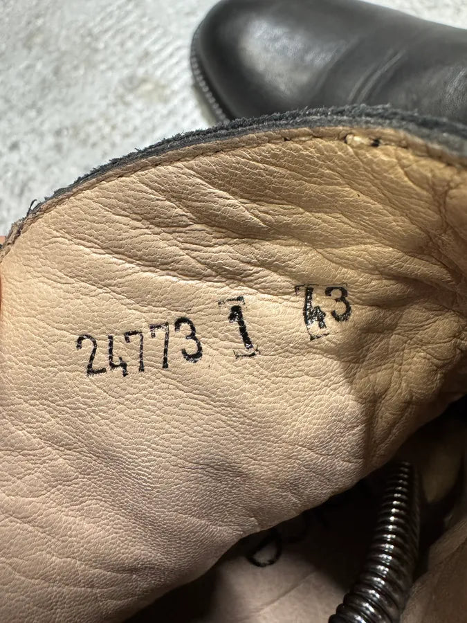 Dolce Vintage Black Leather Boots (43eu/us9.5) 6