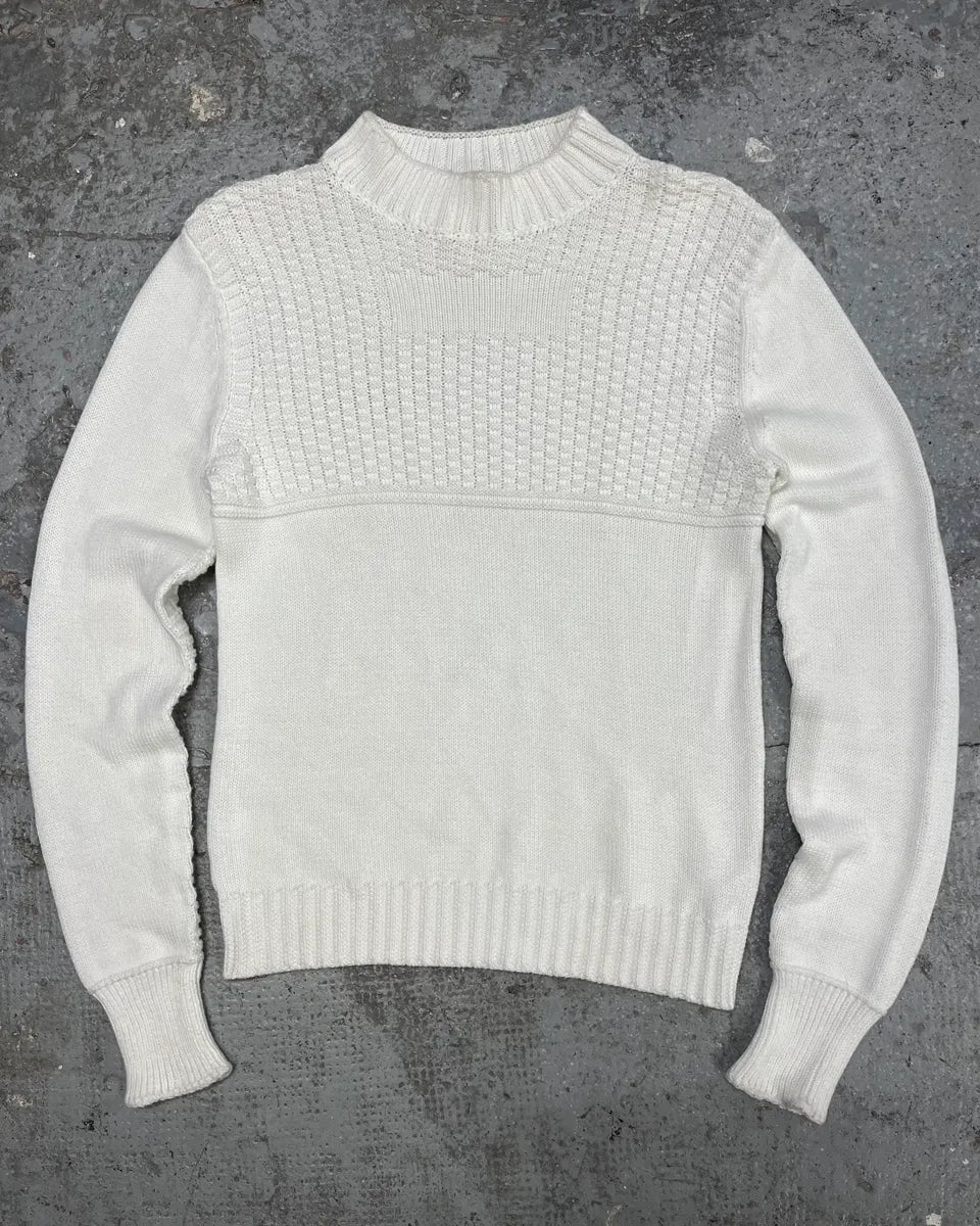 Dries Van Noten Architecture White Sweater bJzBryk 0