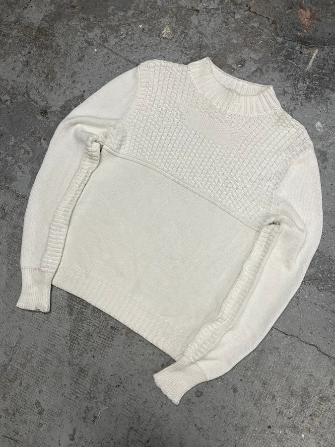 Dries Van Noten Architecture White Sweater bJzBryk 3