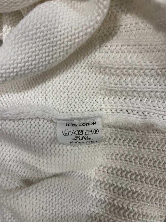 Dries Van Noten Architecture White Sweater bJzBryk 7