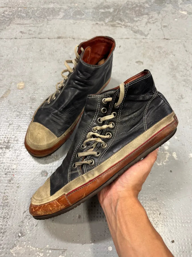 Dries Van Noten Asymmetrical Laced Leather Shoes ncEjIFB 3