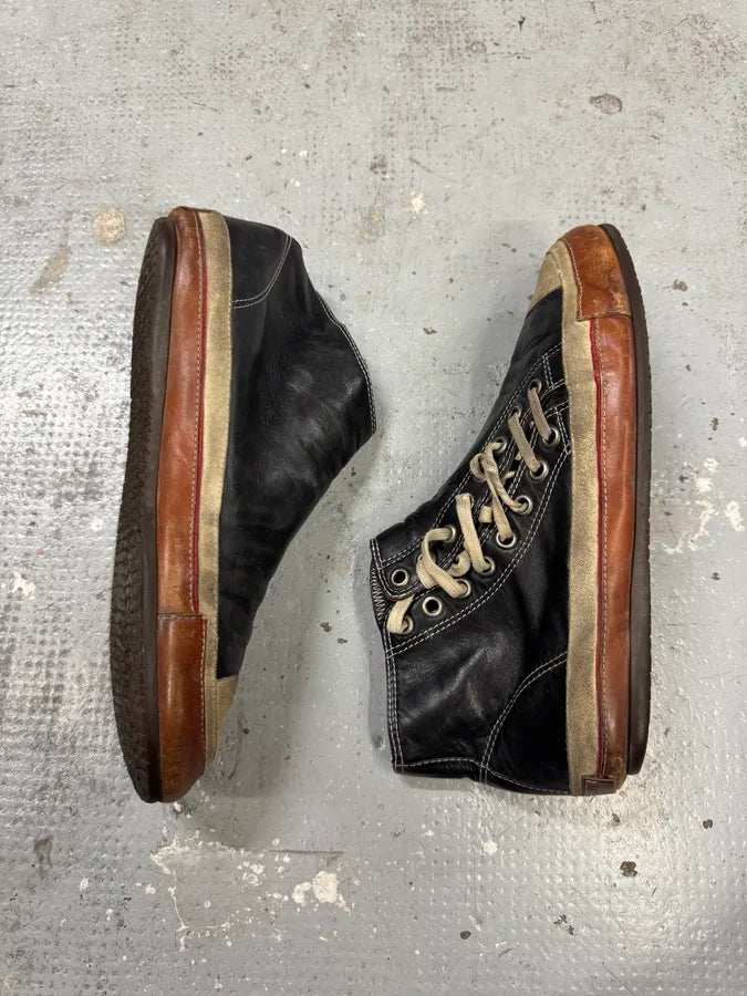 Dries Van Noten Asymmetrical Laced Leather Shoes ncEjIFB 5