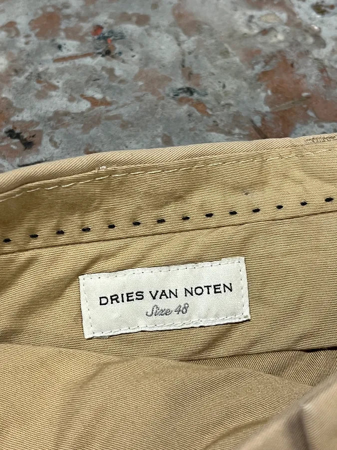 Dries Van Noten Beige Cozy Pants ZSncAGf 7