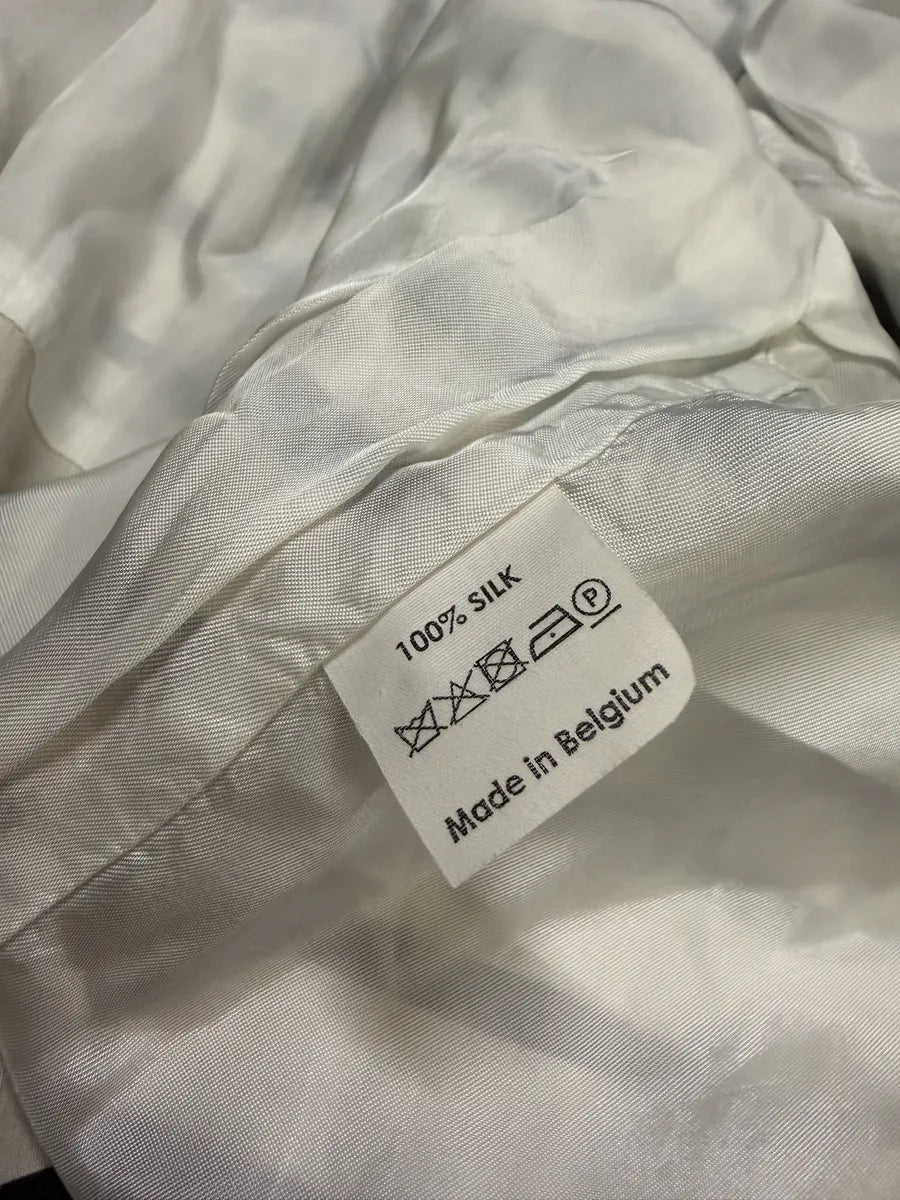 Dries Van Noten Black & White Striped Blazer Jacket aWTPkPH 8