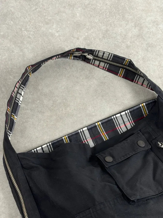 Dries Van Noten Black Cargo Utility Shoulder Bag VbMlZUW 8