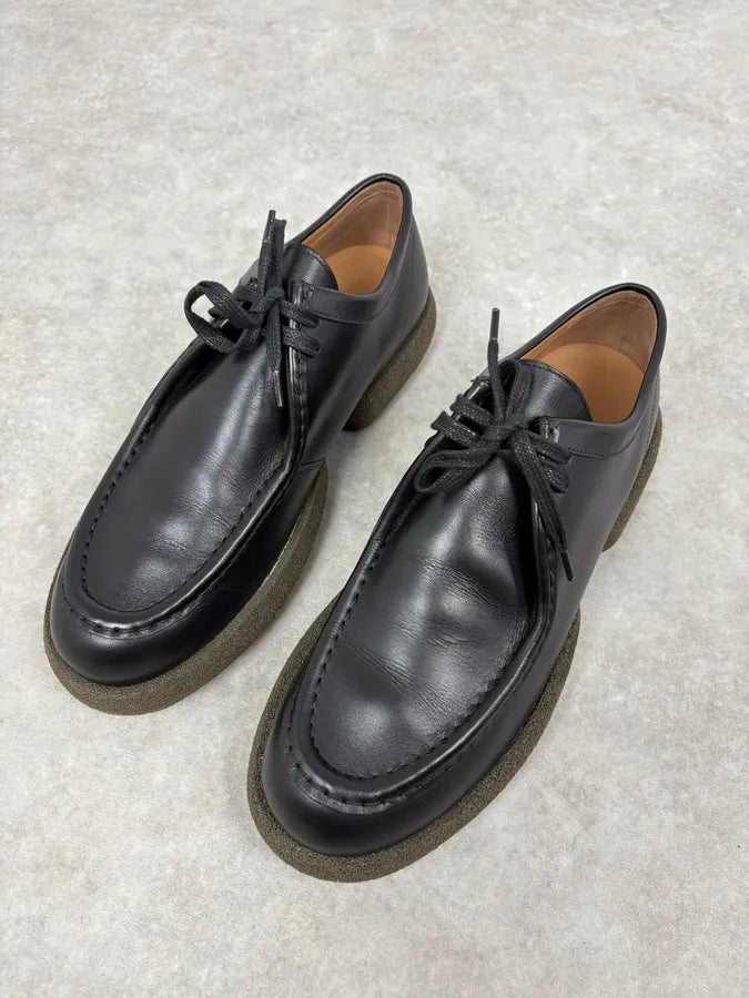 Dries Van Noten Black Classy Premium Leather Derby Shoes pFTuYvD 2
