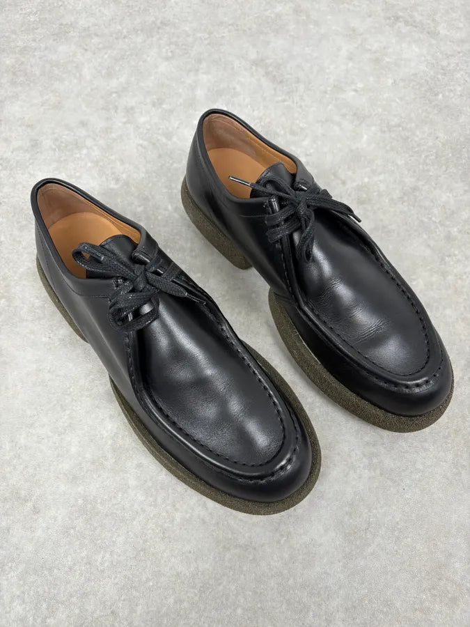 Dries Van Noten Black Classy Premium Leather Derby Shoes pFTuYvD 3