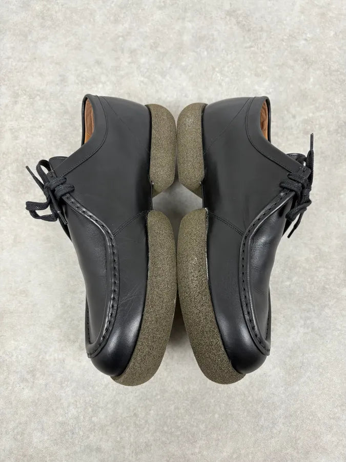 Dries Van Noten Black Classy Premium Leather Derby Shoes pFTuYvD 4