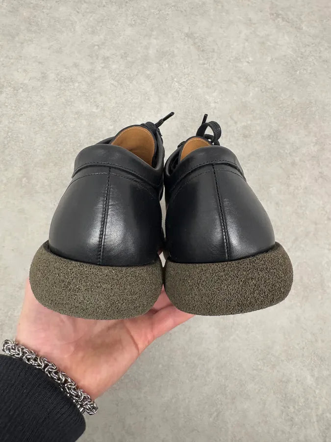 Dries Van Noten Black Classy Premium Leather Derby Shoes pFTuYvD 5