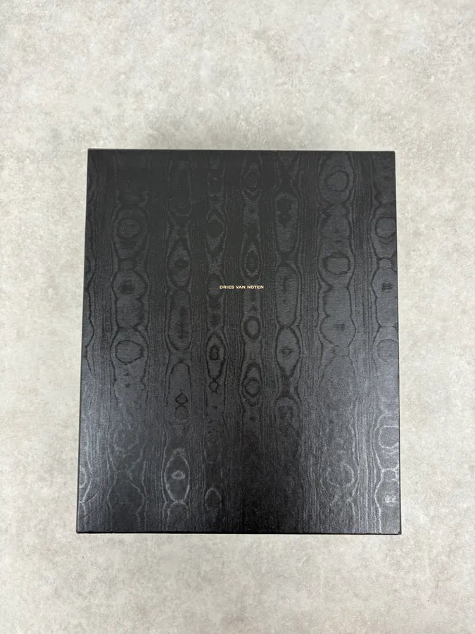 Dries Van Noten Black Classy Premium Leather Derby Shoes pFTuYvD 9