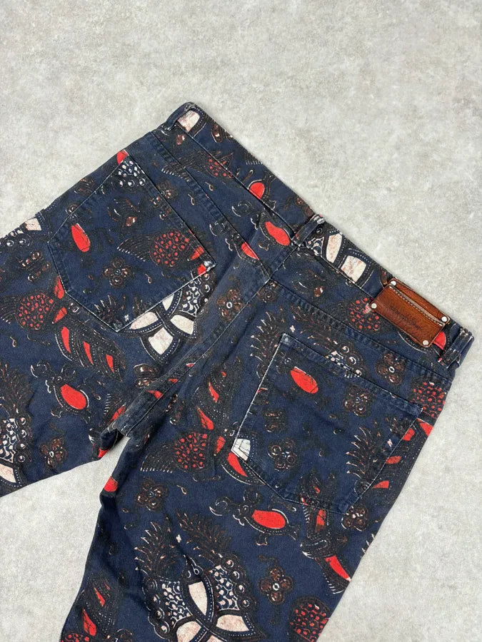 Dries Van Noten Navy Contemporary Pants pQhbWUH 6