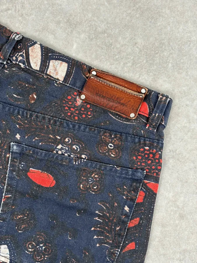 Dries Van Noten Navy Contemporary Pants pQhbWUH 7