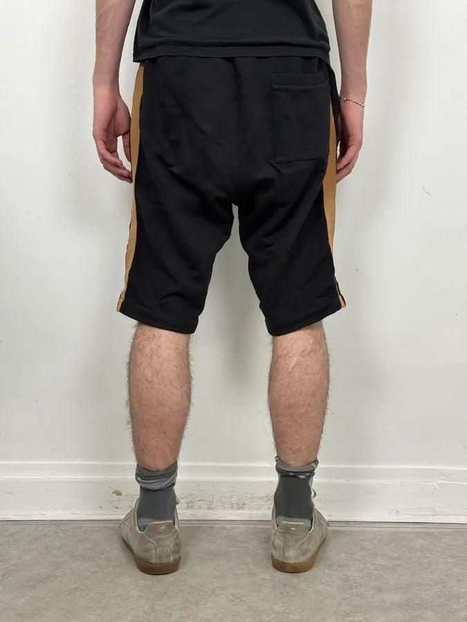 Dries Van Noten Black Propaganda Stripe Shorts QIbMKAi 3