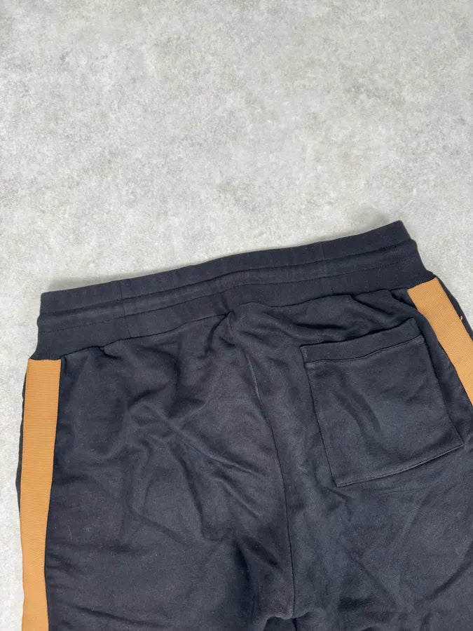 Dries Van Noten Black Propaganda Stripe Shorts QIbMKAi 7