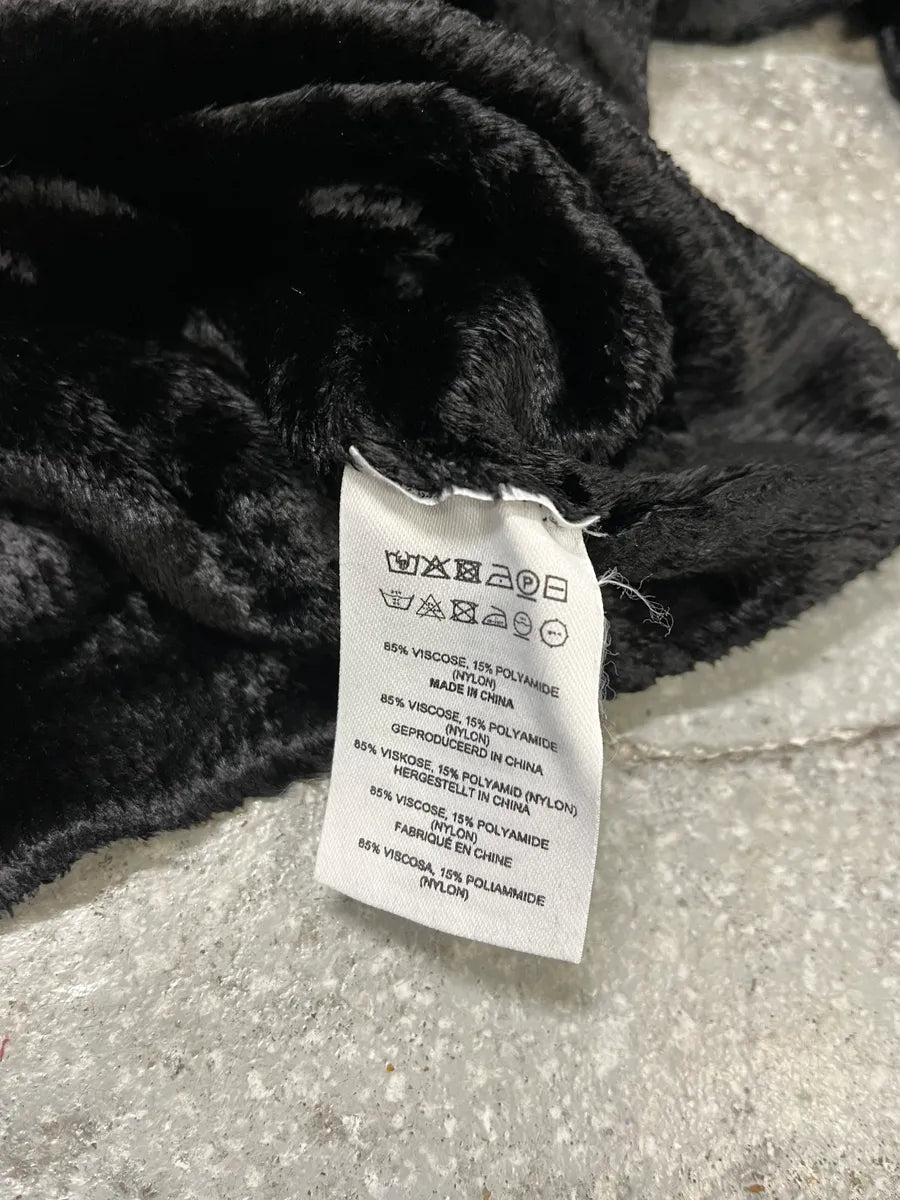Dries Van Noten Black Fur Turtleneck Sweater (XS/S) 6