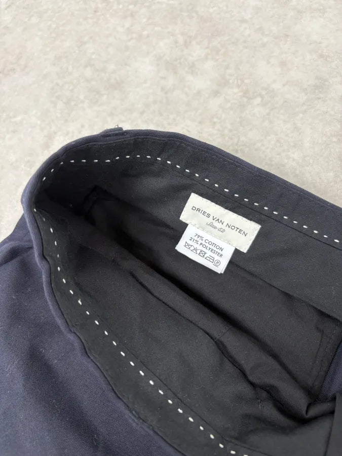 Dries Van Noten Black Obscure Classy Tailored Pants bGHahSC 5