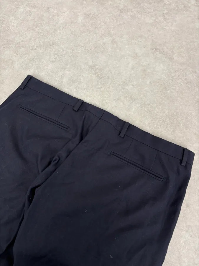 Dries Van Noten Black Obscure Classy Tailored Pants bGHahSC 7