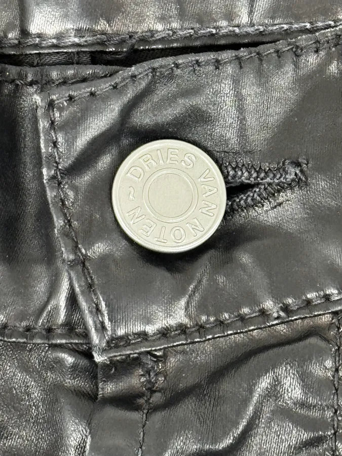 Dries Van Noten Black Obscure Pants rwWevkG 10