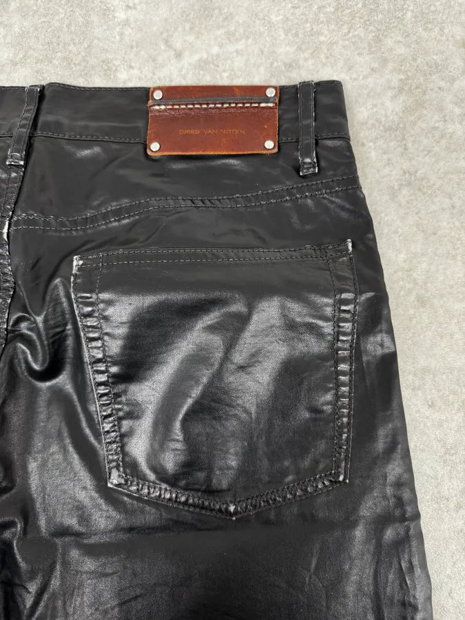 Dries Van Noten Black Obscure Pants rwWevkG 7