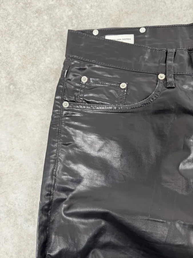 Dries Van Noten Black Obscure Pants rwWevkG 8