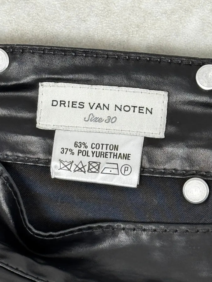 Dries Van Noten Black Obscure Pants rwWevkG 11