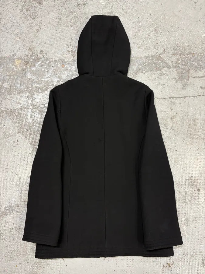 Dries Van Noten Black Quilted Hooded Jacket DpsYlkh 5
