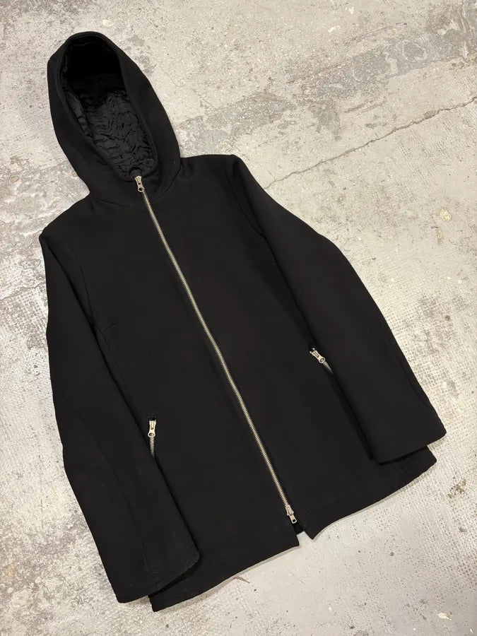 Dries Van Noten Black Quilted Hooded Jacket DpsYlkh 3