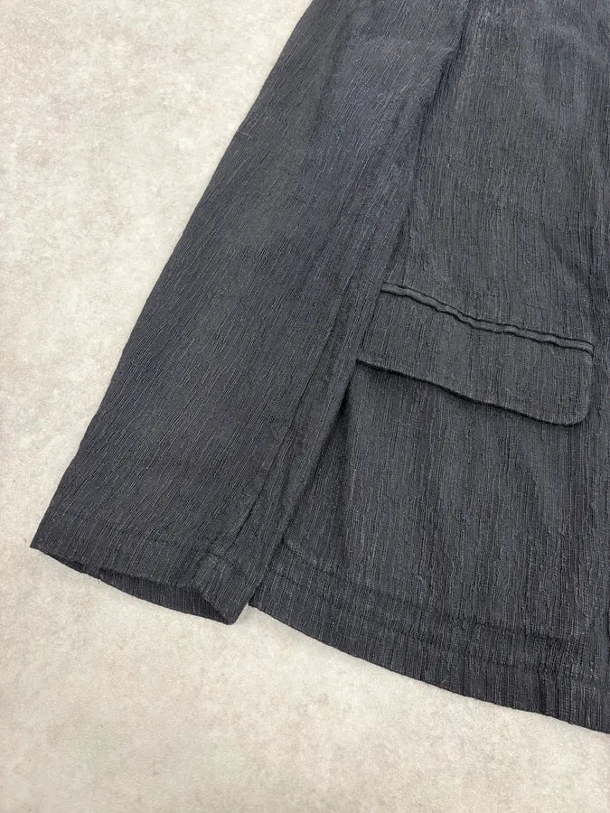 Dries Van Noten Black Relief Blazer Jacket kkVfWdT 7