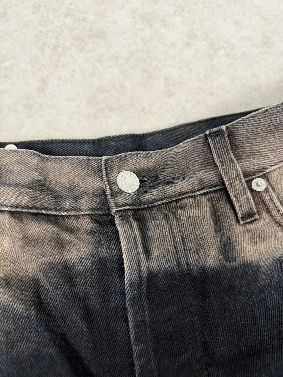 Dries Van Noten Black Tye Dye Effect Denim Jeans MgIRYlA 8