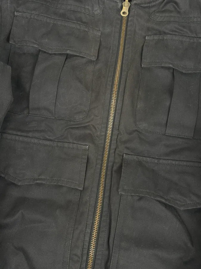Dries Van Noten Black Reversible Tactical Bomber Jacket PXfRCRa 15