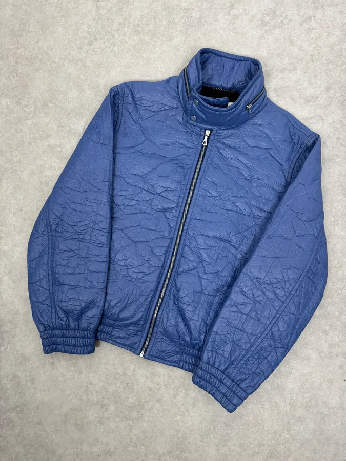 Dries Van Noten Blue Abstract Modern Jacket bwwcsBl 4